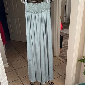 Free People Mint Green Flair Pants